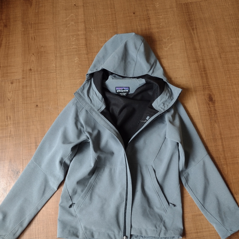 Gray Hooded Jacket